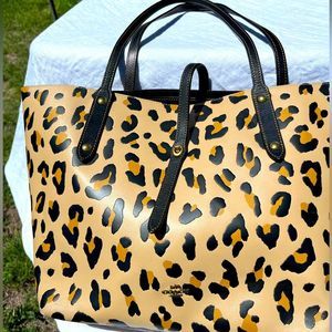 COACH ANIMAL print tote 32739